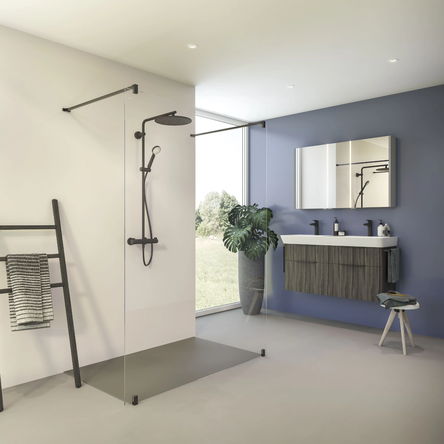 AP01_Vivid_Dusche_Showerstation_Schwarz_01_Quadrat