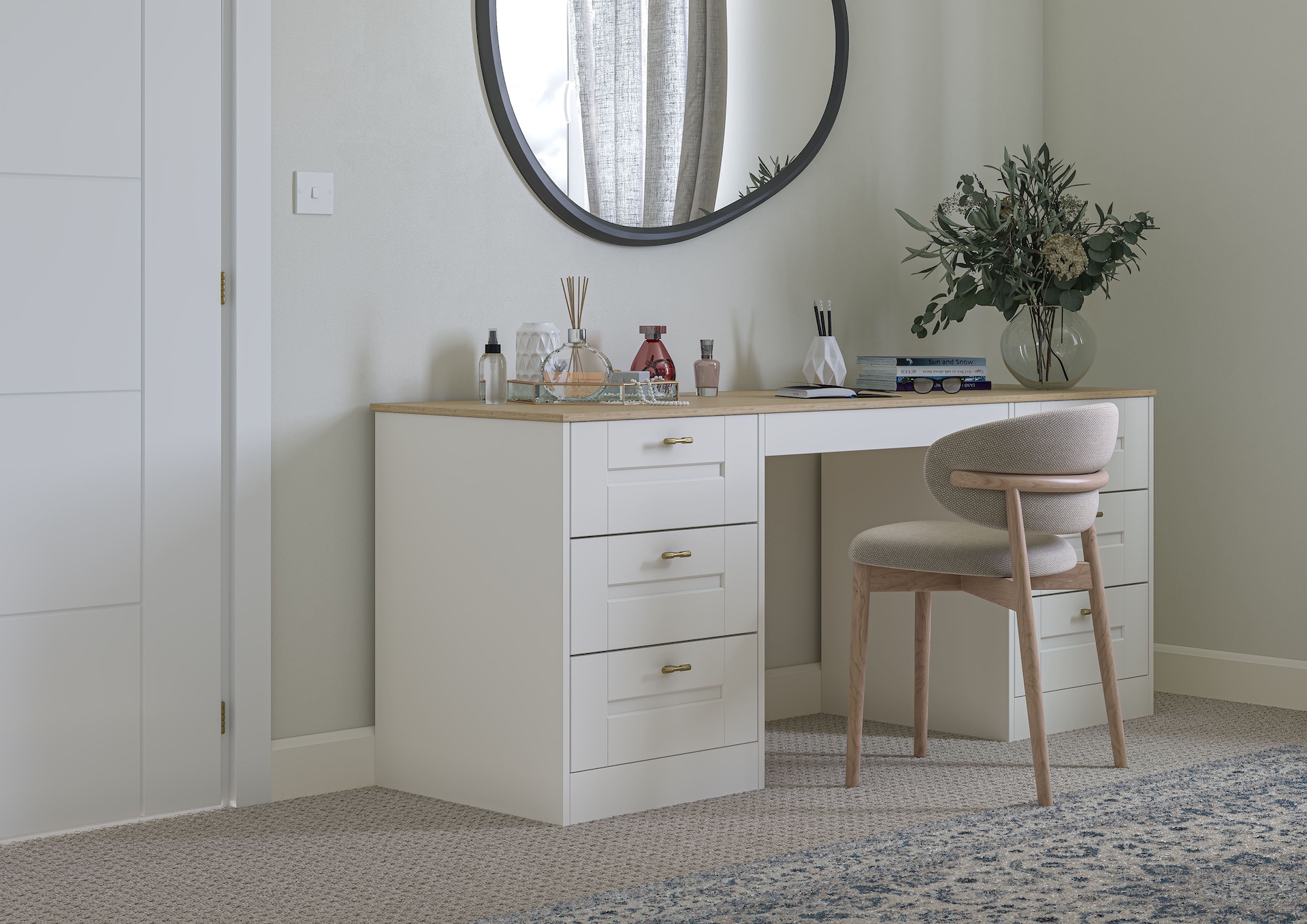 Belsay Smooth Porcelain 2