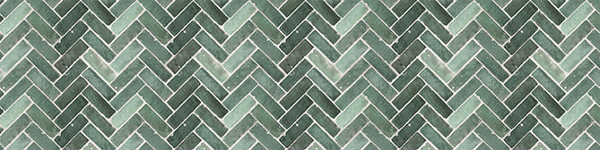Green Diagonal Tile