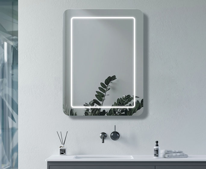 illuminated mirror