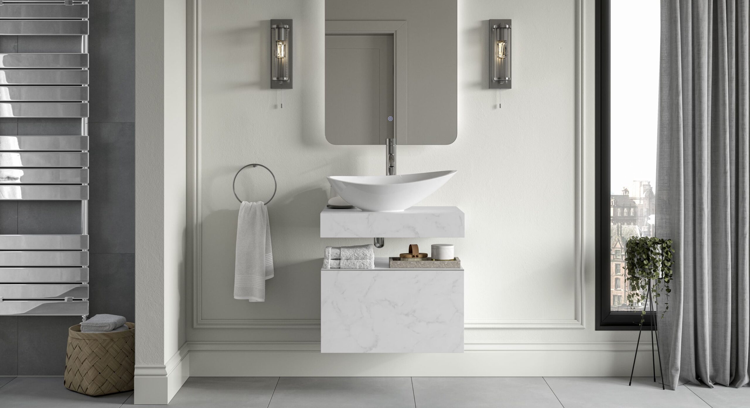 rhea white marble