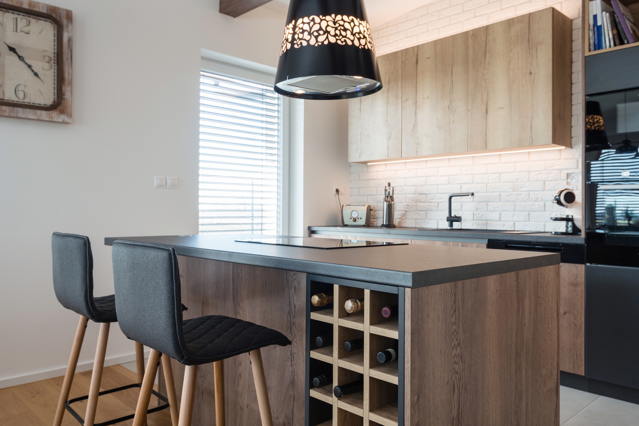 Contemporary kitchen interior