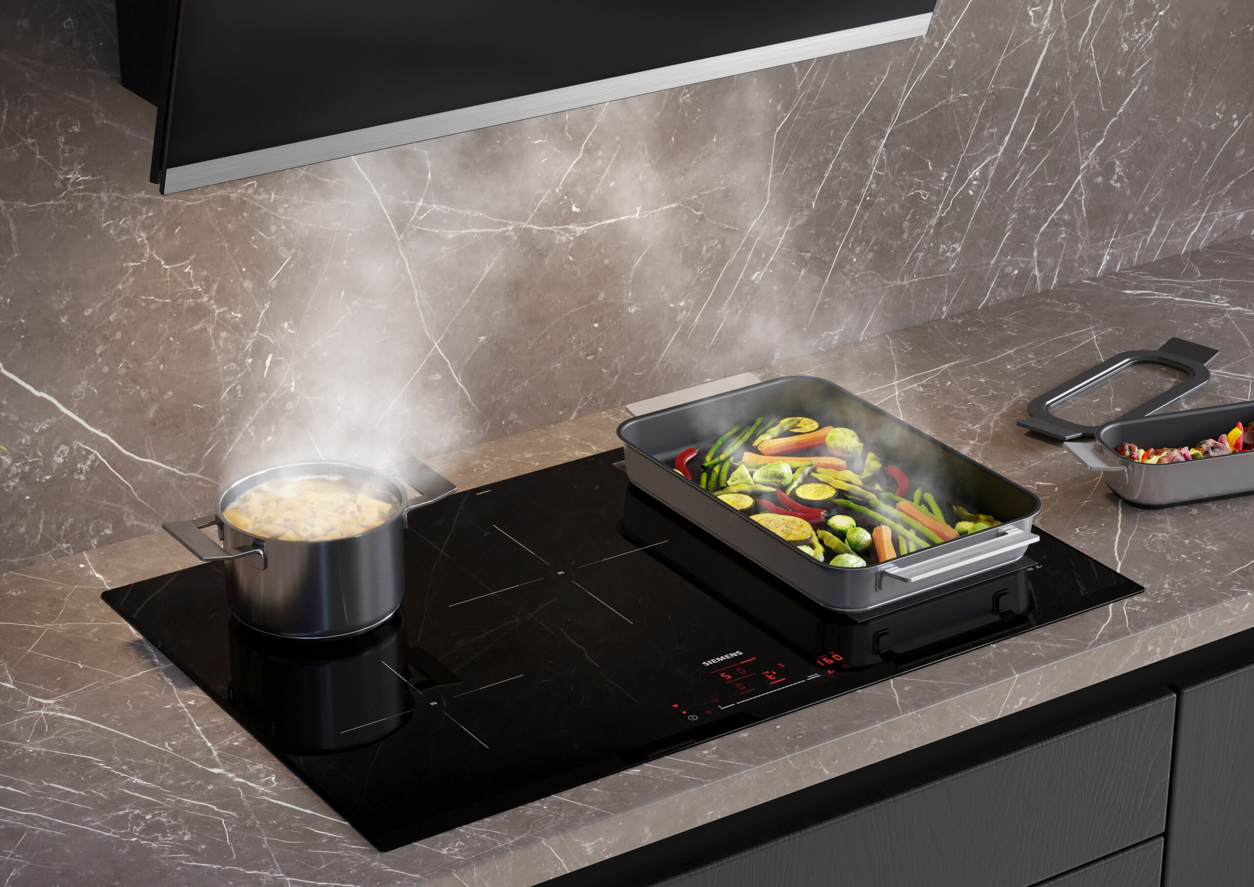 Siemens up close photo of induction hob