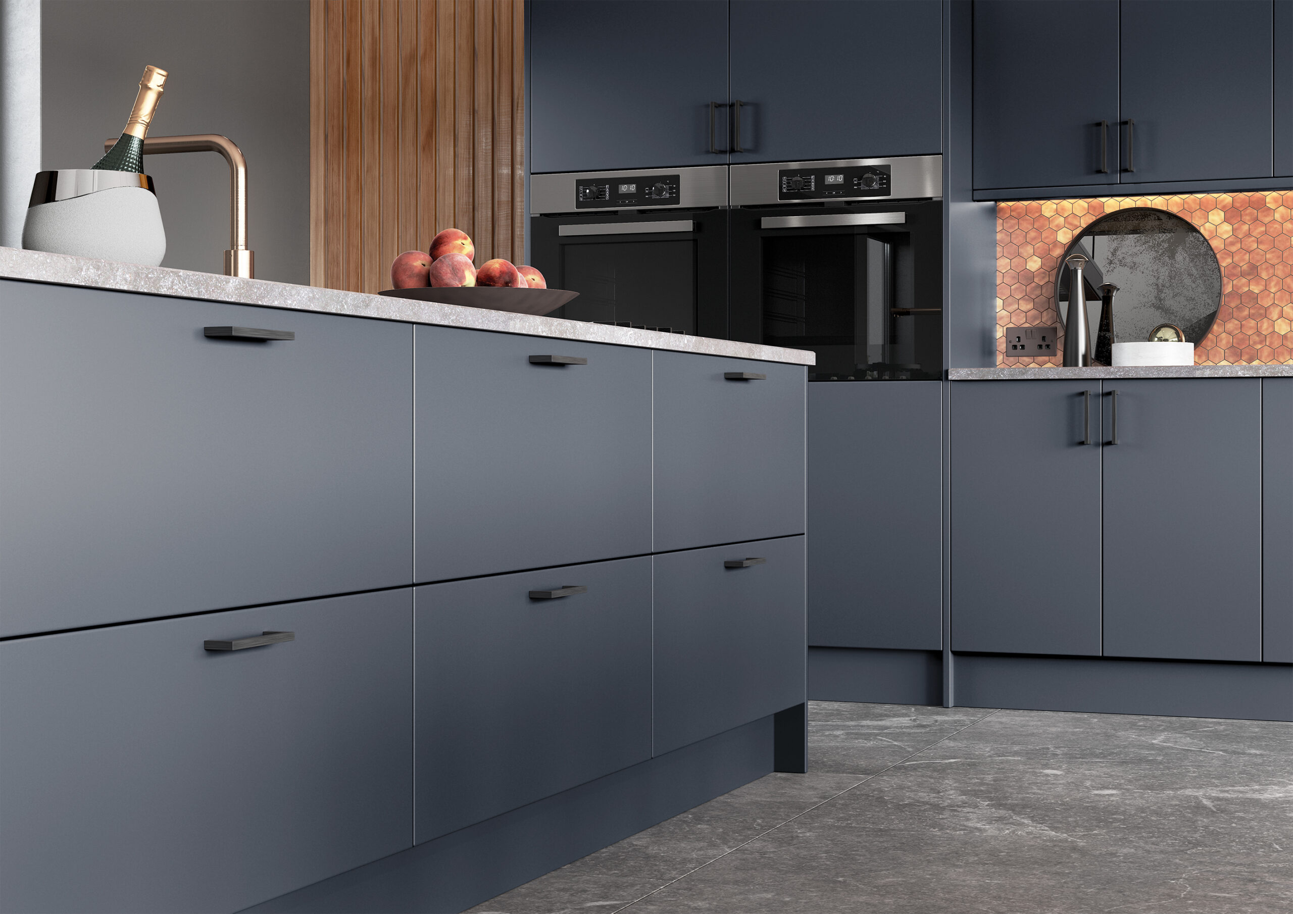 Zola Matte Slate Blue_Cameo 2_RGB