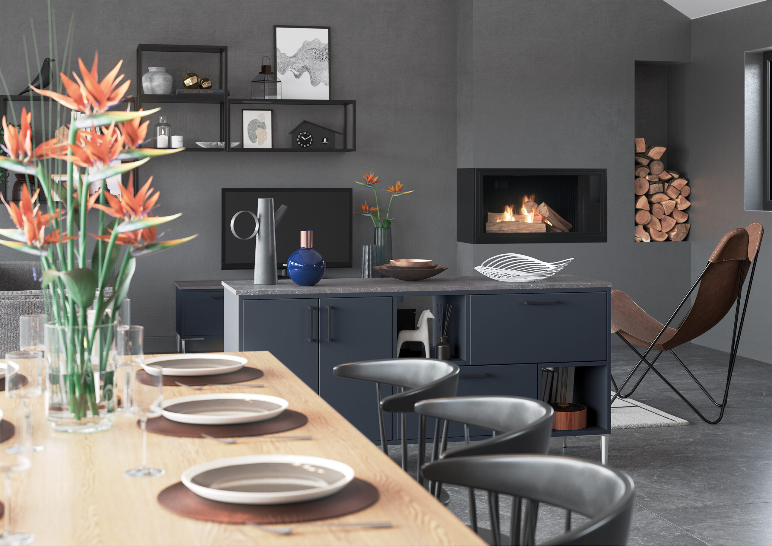 Zola Matte Slate Blue_Cameo 2_RGB