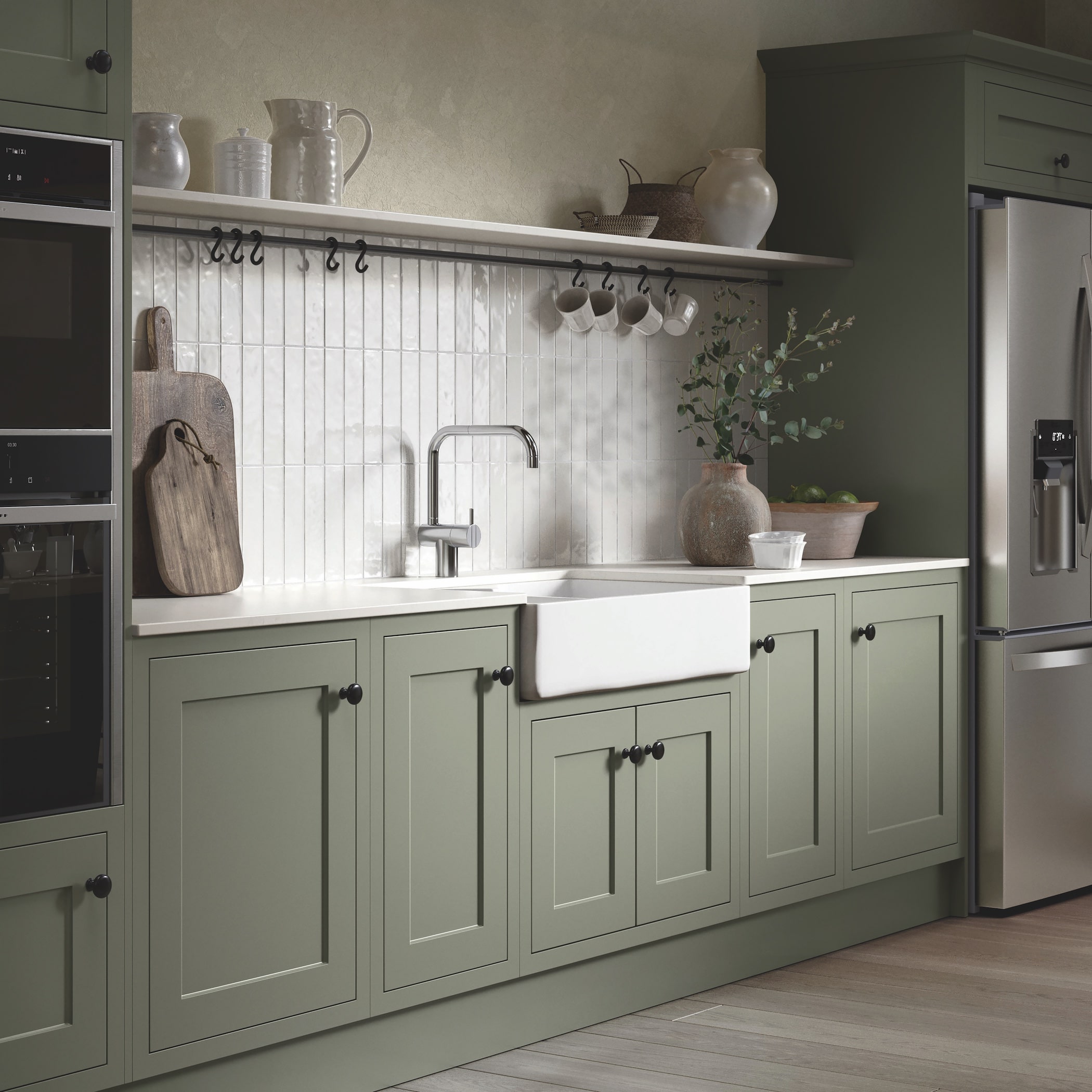 Harmony Sage Grey sink run cameo