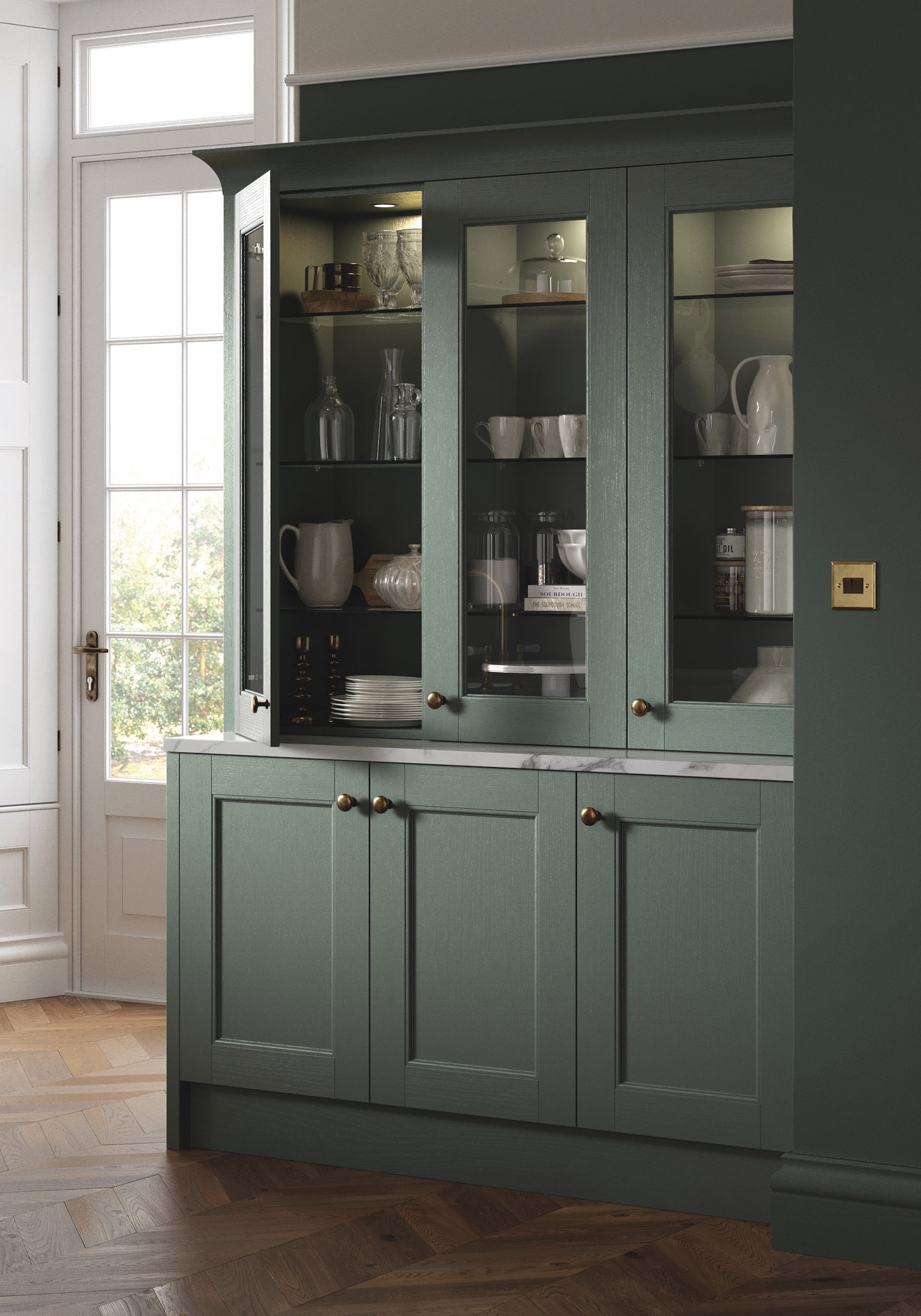 Manor House Botanical dresser cameo