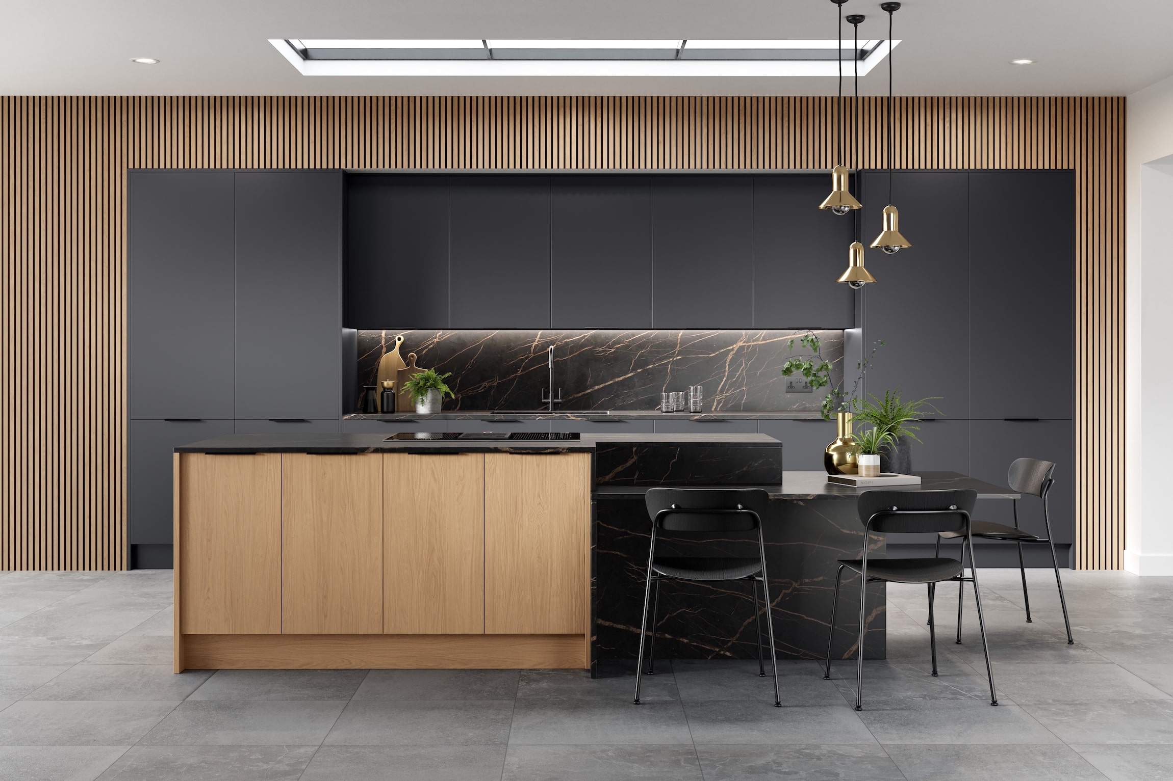 Pure Carbon-Woodgrain Medium Oak